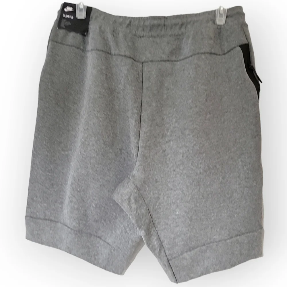 Nike Tech Pack Fleece Men's Shorts Grey Size XLarge - Picture 2 of 14